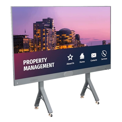 Vergaderruimte touchscreen-display